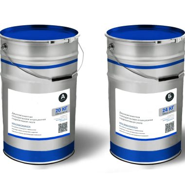 Двухкомпонентная полиуретановая инъекционная гидроактивная смола