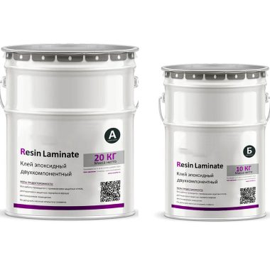 Клей эпоксидный двухкомпонентный  Resin Laminate